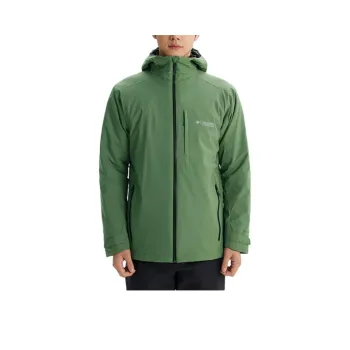 Columbia TITANIUM Hiking Water Resistant Windproof Wear Resistant Windbreaker Jacket Men's Green