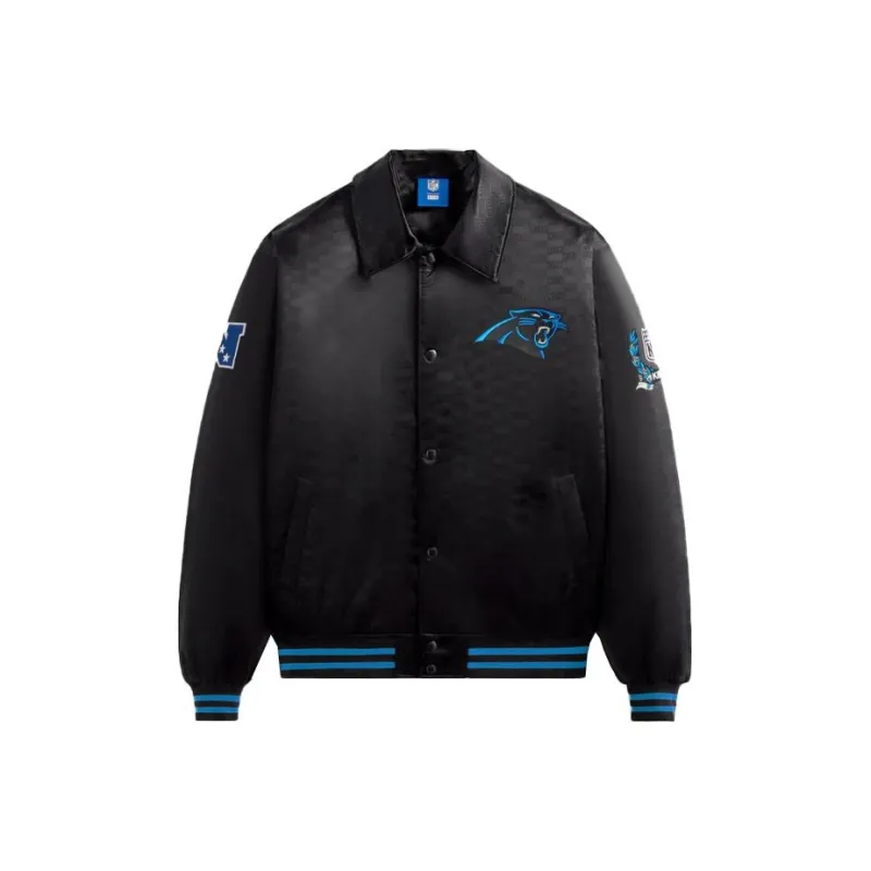 KITH For The NFL Panthers Satin Bomber Jacket-0