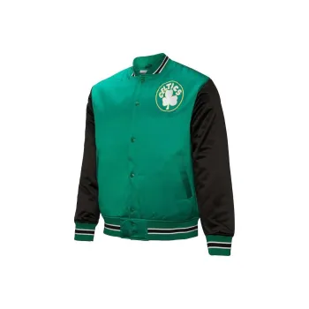 NBA x Mitchell & Ness Boston Celtics Team Jackets Coats Men's Green
