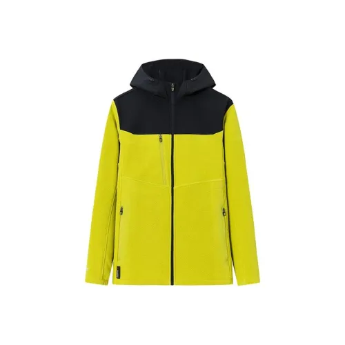 ANTA Jackets Men Beach Yellow/Basic Black