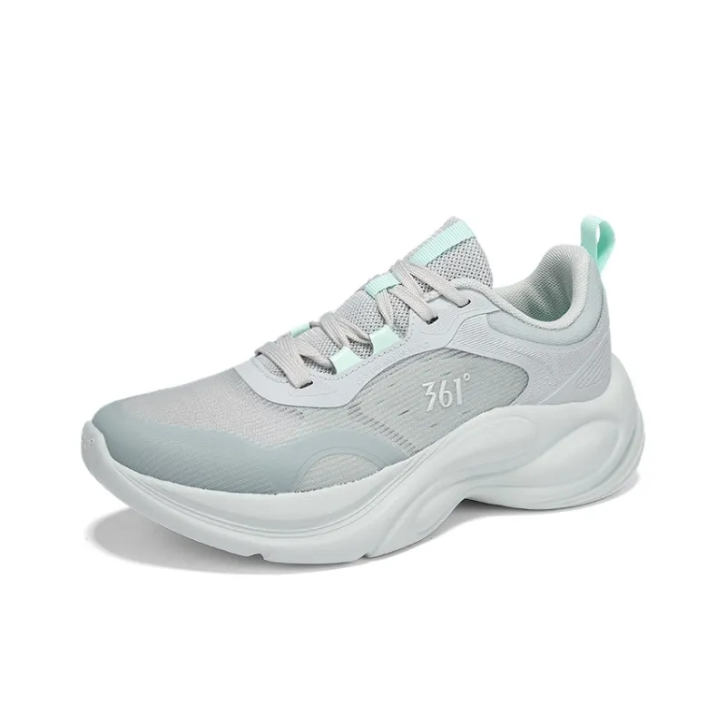 361° Cushioning, Breathable, Lightweight Low Top Casual Running Shoes Women's Mint Gray Green Eggshell Green-1