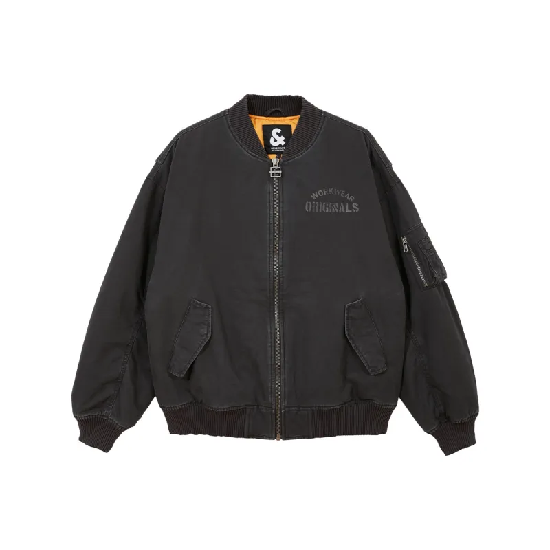 JACK JONES· Puffer Jacket Men's Dark Gray Denim-0
