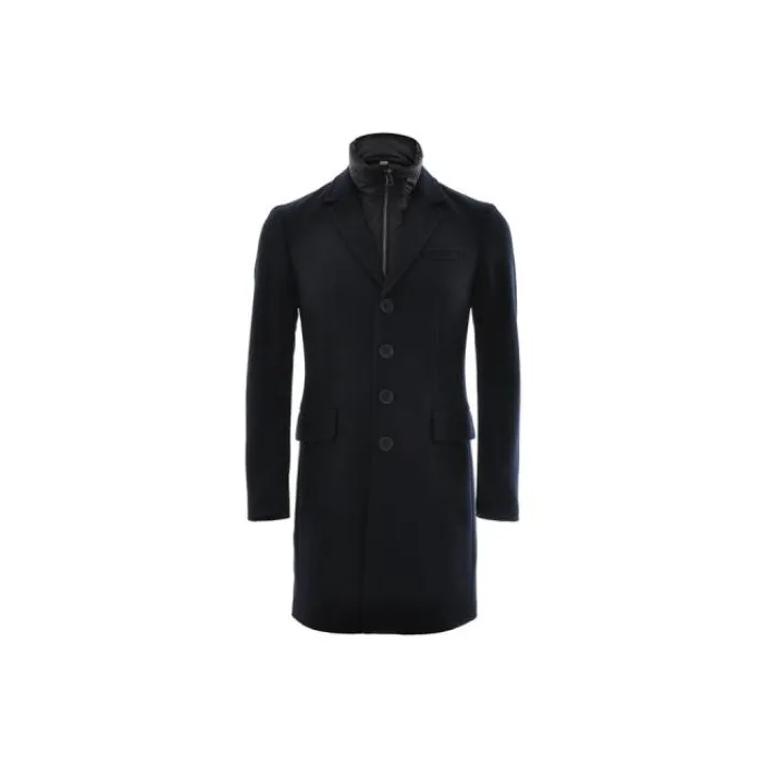 Burberry Coats Men Black-0