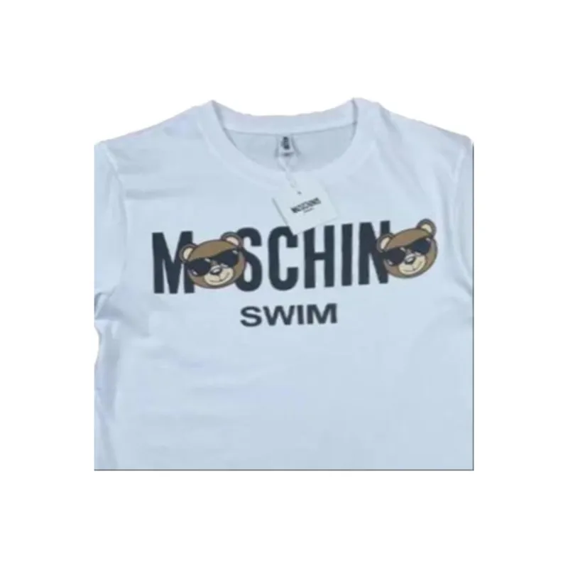 MOSCHINO T Shirt Unisex Sunglasses Bear White-1