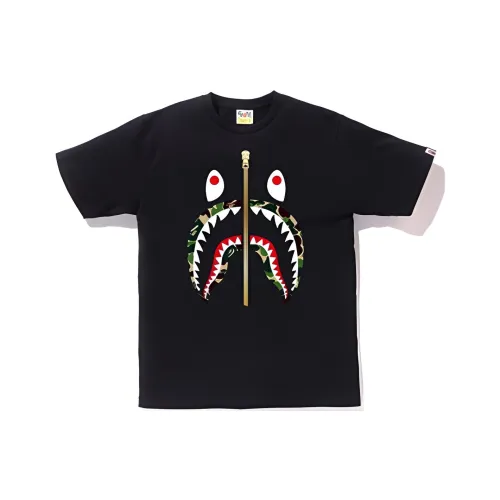 A BATHING APE T Shirt Men's Black