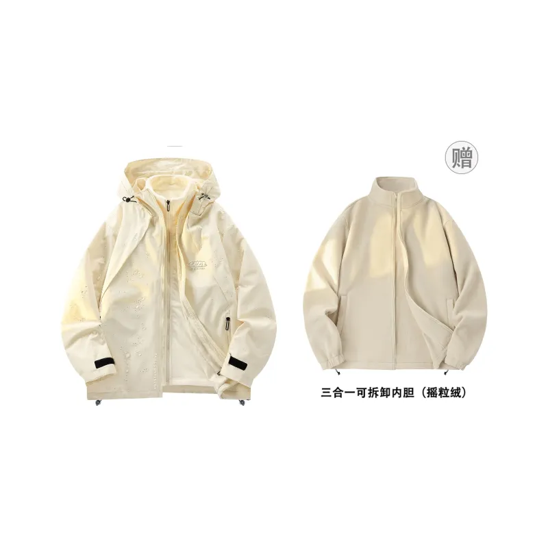 PAUL COSTELLOE Waterproof And Windproof To Keep Warm Windbreaker Jacket Unisex-6