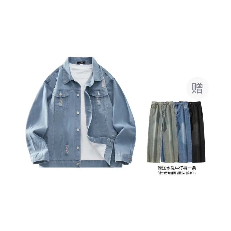 CSKS Denim Jackets Unisex-17