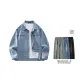 Blue (Comes with Washed Jeans) 851
