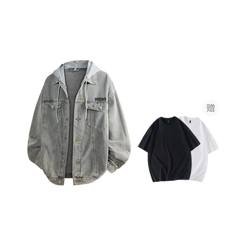 DESSO Denim Jackets Unisex-11