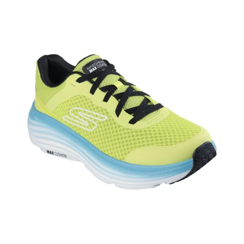 Skechers Max Cushioning Low Top Running Shoes Men's Yellow-1