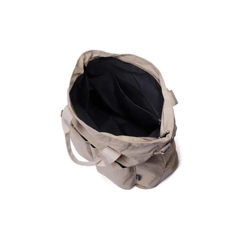 Dubaolu Fabric Tote Shoulder Bag, Crossbody Bag, Handbag Large Size Women's Khaki/Black-4