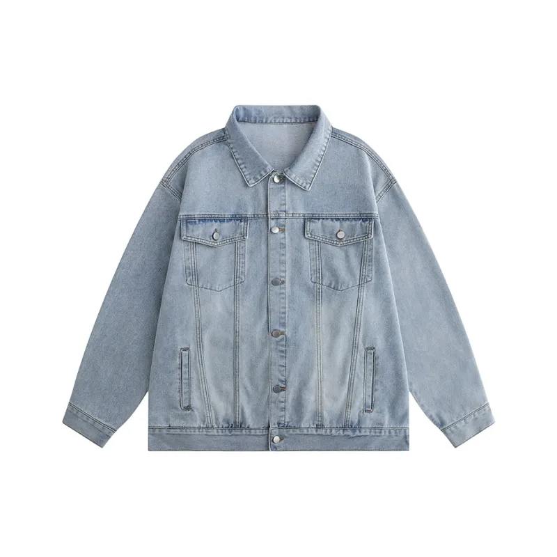 GROW DATE Denim Jacket Unisex Yellow Mud-14