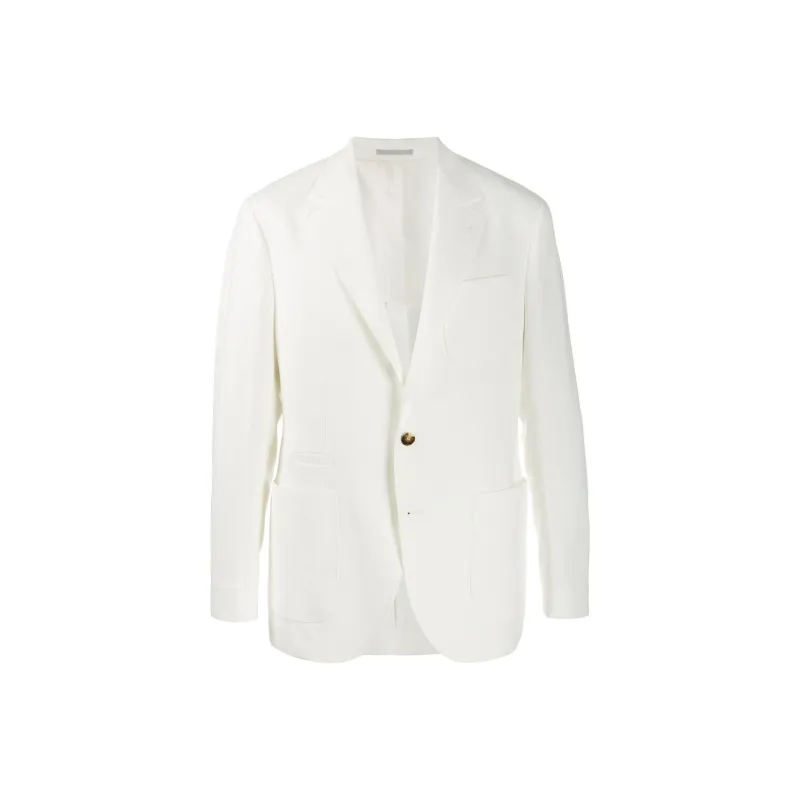 Brunello Cucinelli Long Sleeved Buttoned Jacket-0