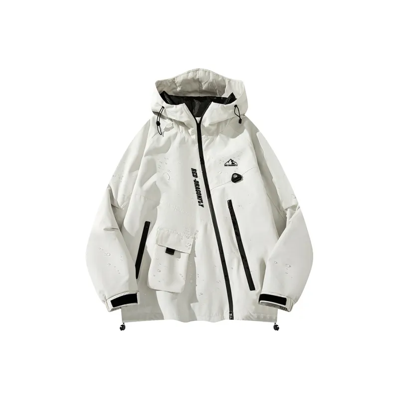 RED DRAGONFLY Waterproof And Windproof Windbreaker Jacket Unisex-4