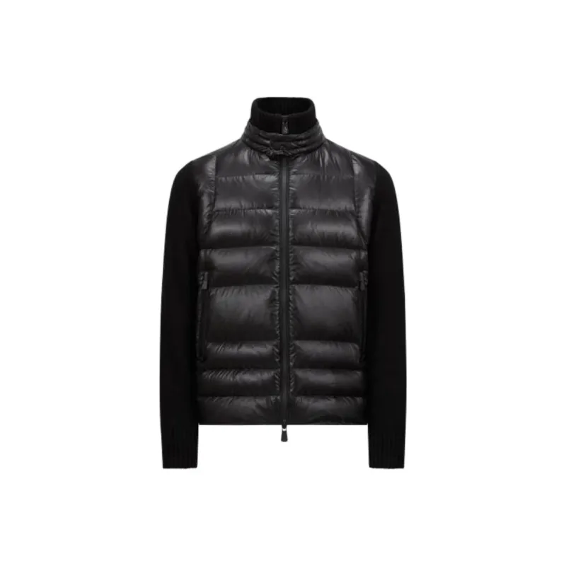 Moncler High Neck Padded Cardigan-0