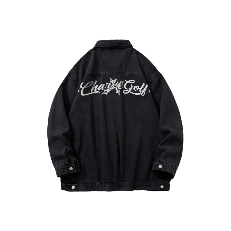 CHARLIE GOLF Denim Jacket Unisex-0
