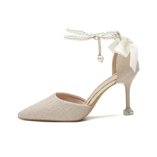 Dawei's House Slim Heel High Heels 8cm Women's