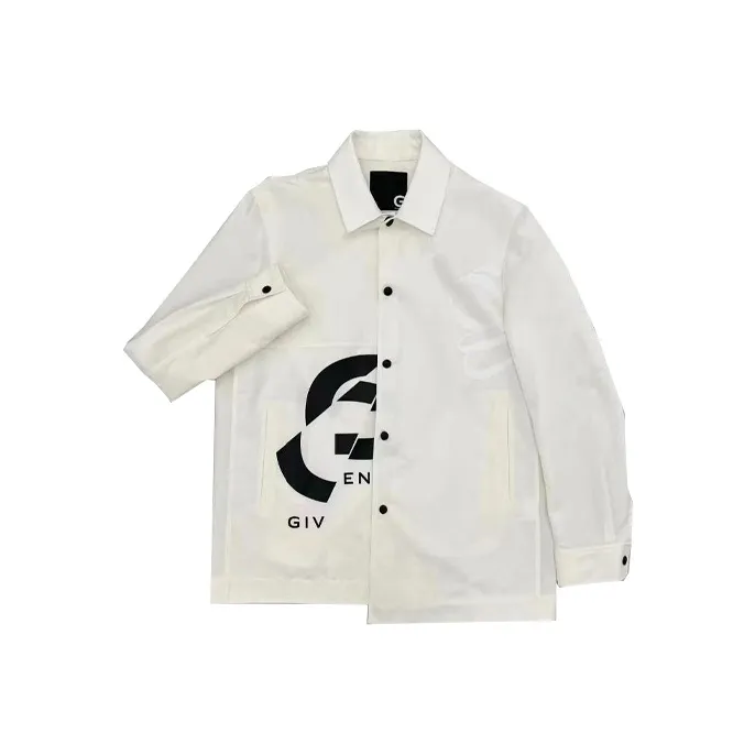 GIVENCHY Jackets Coats Men's White-0