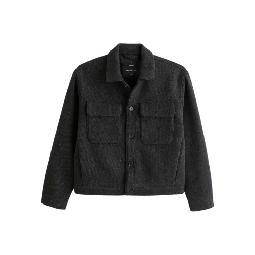 Abercrombie＆Fitch Jackets Men Black