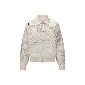 LOVE ME LATER Jackets & Coats Unisex Ecru