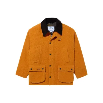 Barbour X NOAH Barbour Collaboration Jackets Unisex Citrus Orange