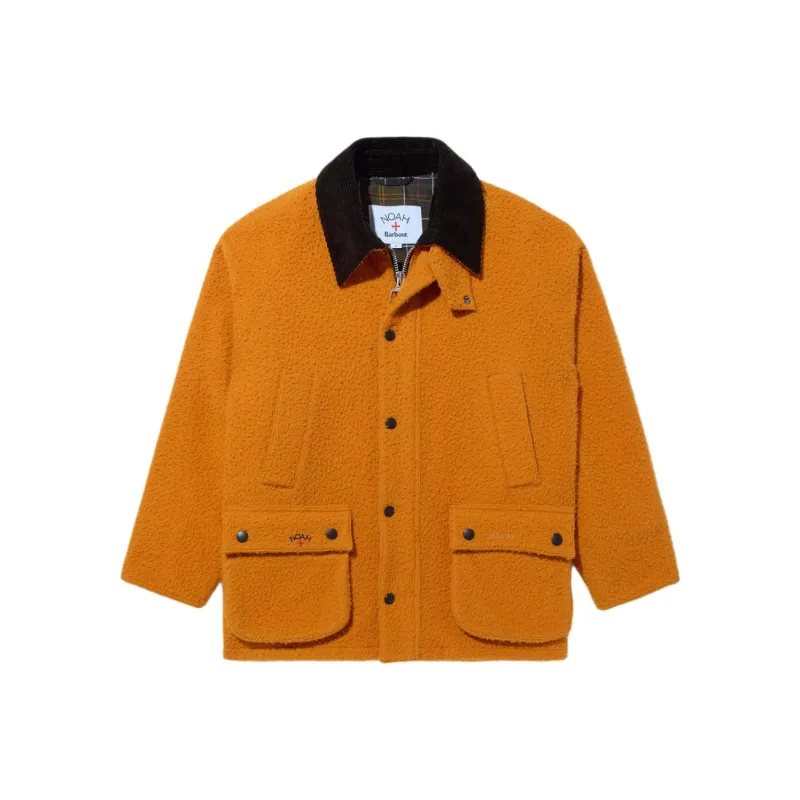 Barbour X NOAH Barbour Collaboration Jackets Unisex Citrus Orange-0