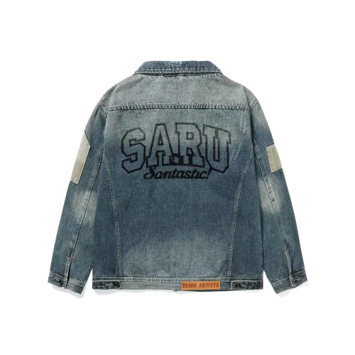 SANTASTIC Denim Jacket Men's Blue