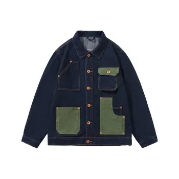 SANTASTIC Denim Jacket Men's Blue