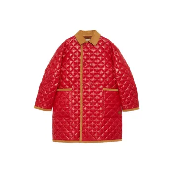 GUCCI Coats Men Red
