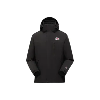NFL Windbreaker Jacket Unisex Black