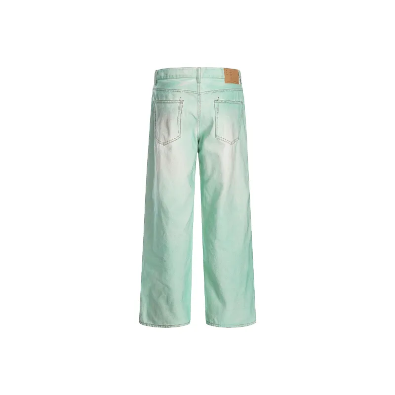 Libito Jeans Women's Glow In The Dark Green-2