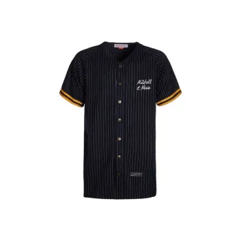Mitchell Ness Baseball Jerseys Unisex Black