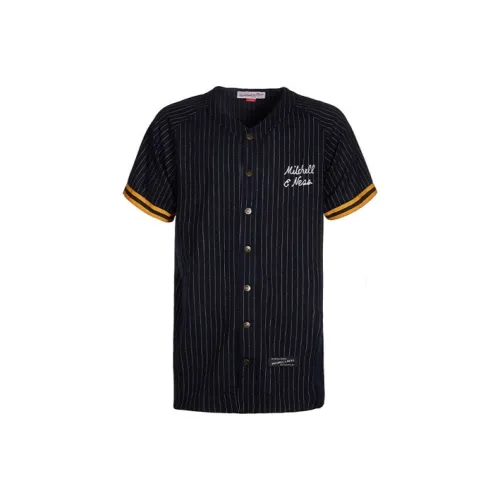 Mitchell Ness Baseball Jerseys Unisex Black