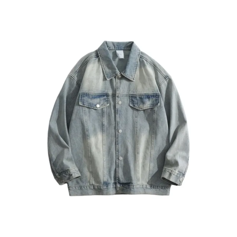 TESTUNG Denim Jacket Unisex Blue-12