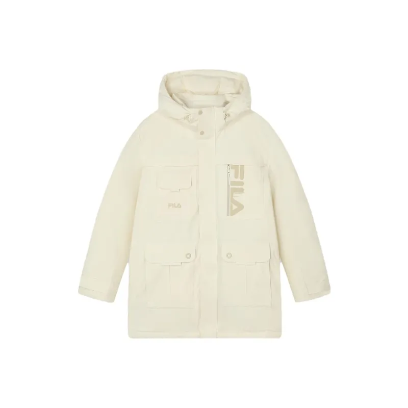FILA Down Jacket Men's Feather Soft White-0
