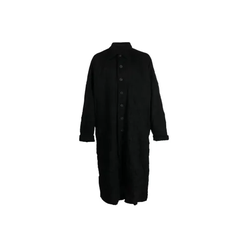 Yohji Yamamoto Pour Homme 블랙 남성 코트