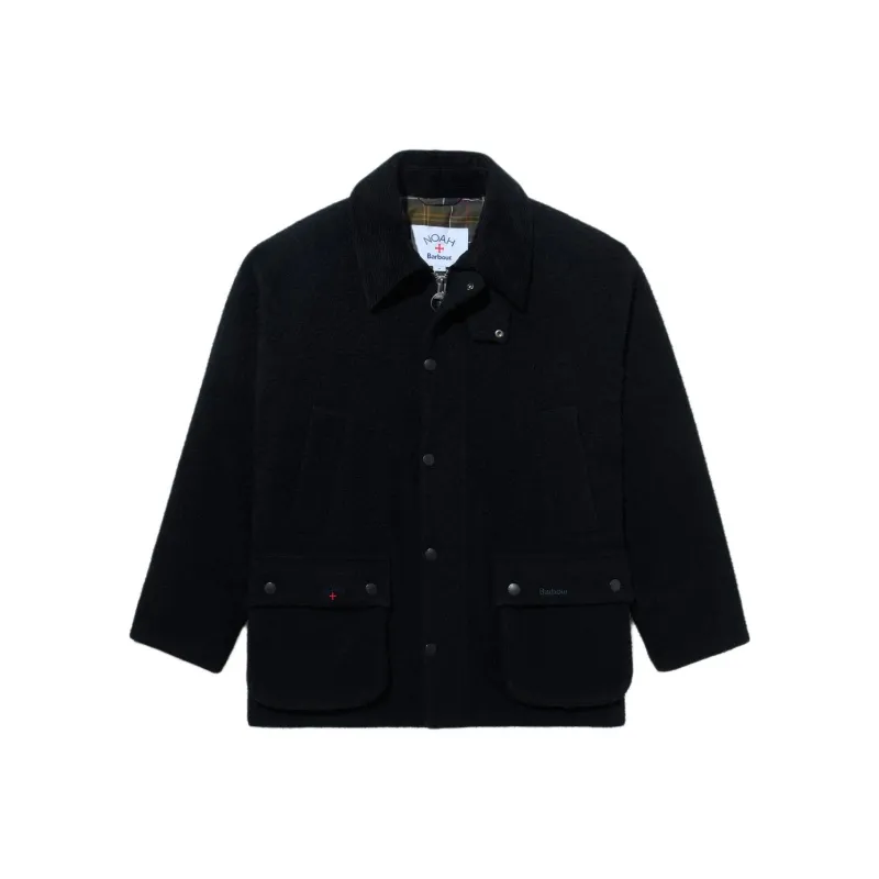 Barbour X NOAH Barbour Collaboration Jackets Unisex Black-0