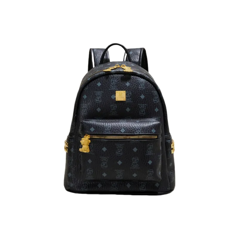Yalu PU Backpack Regular Women's Black/Beige/Pink/Brown-14
