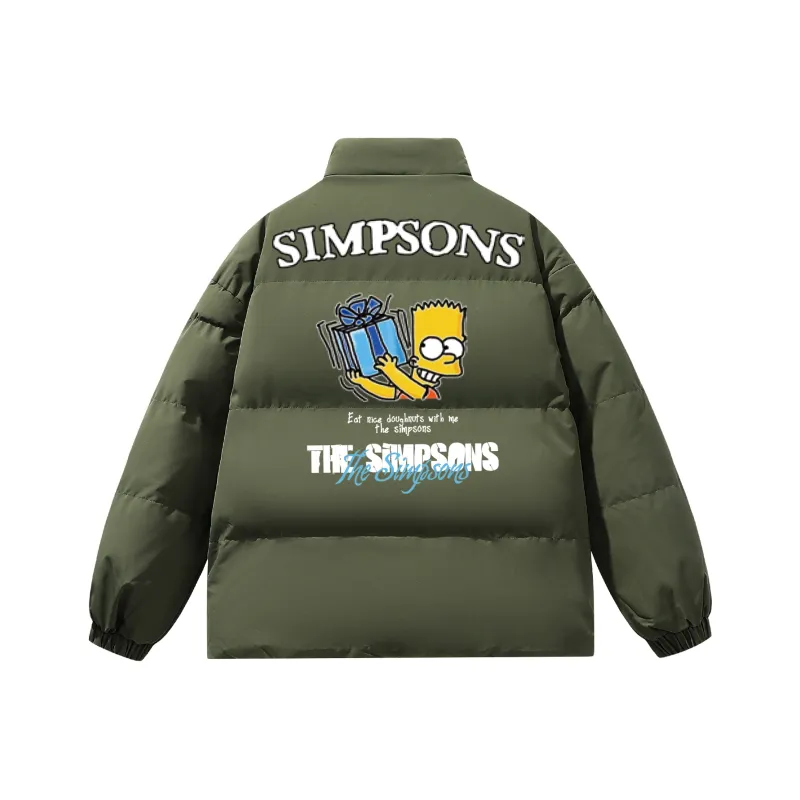 The Simpsons Puffer Jacket Unisex-37