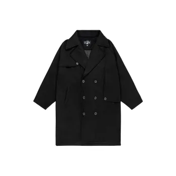 XINYINSU Coats Unisex Black