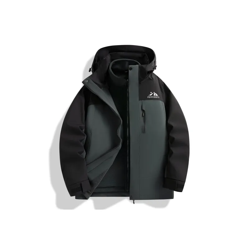 Feiyue Waterproof And Windproof Windbreaker Jacket Unisex-12