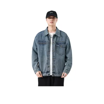 JASONWOOD Cowboy On The Run Denim Jacket Unisex Nostalgic Blue