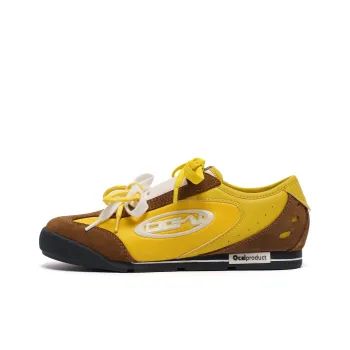 Ocai Lightweight Low Top Skateboard Shoes Women's Cookie Yellow