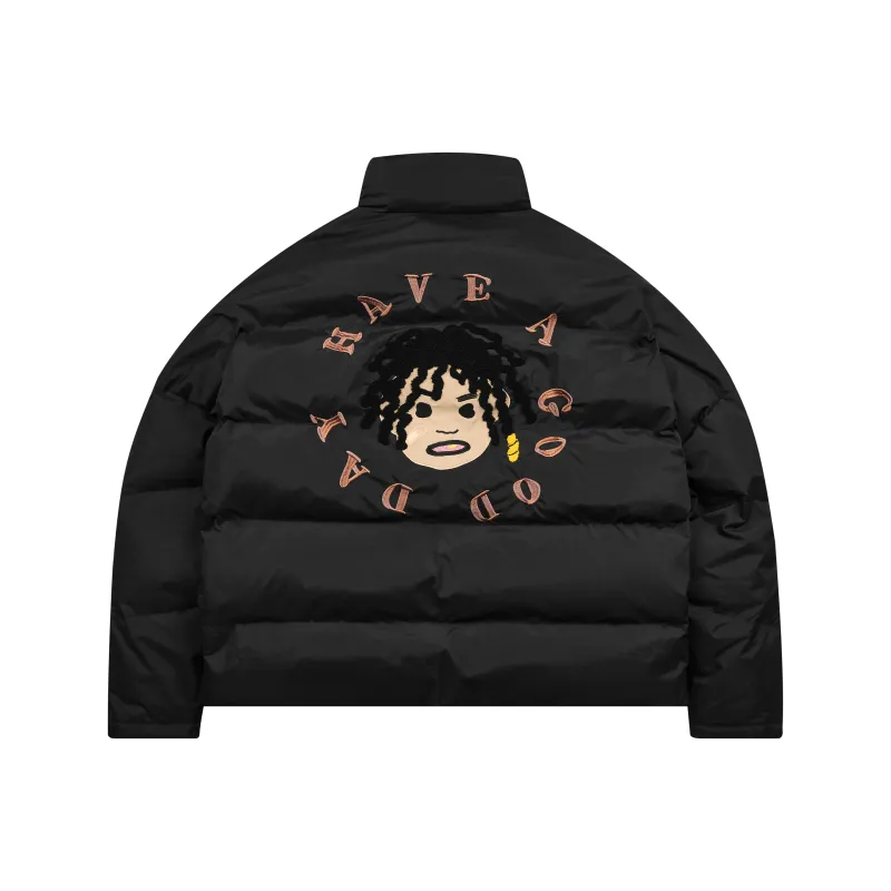 HARSH AND CRUEL FW22 Stand Collar Loose Fit Puffer Jacket Unisex-4