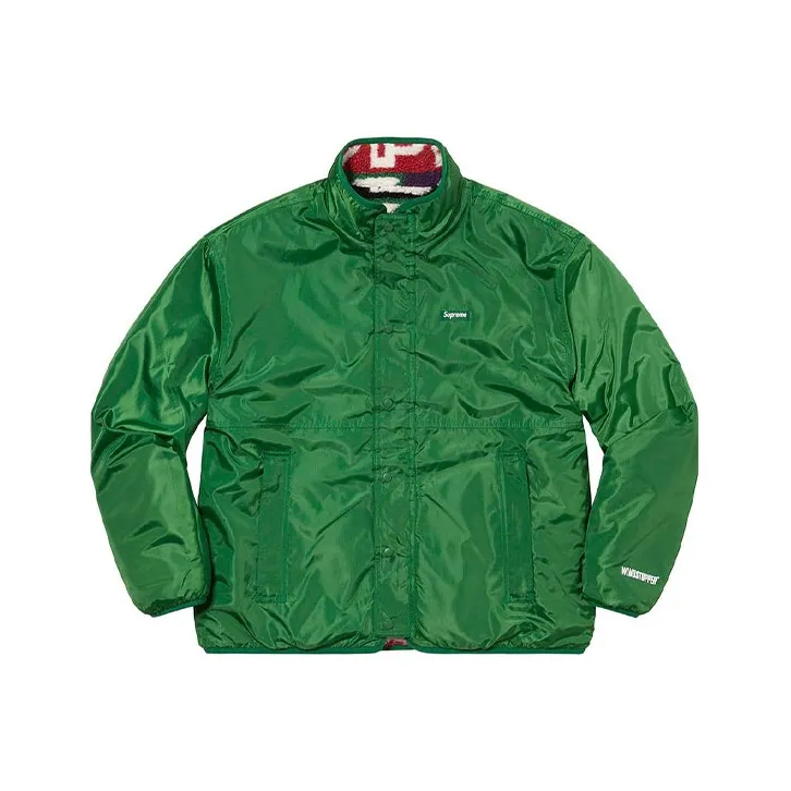Supreme Geo Reversible Windstopper Fleece Jacket-0