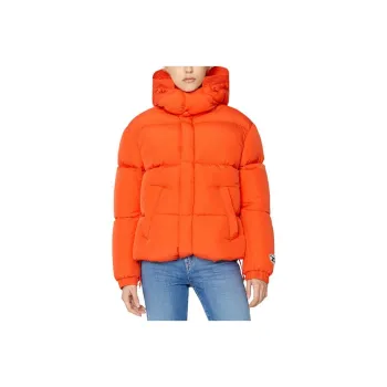 DIESEL FW22 Down Jacket Unisex Orange