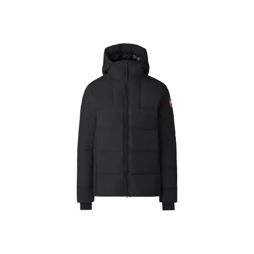 Canada Goose Hybridge Logo Patch Padded Coat