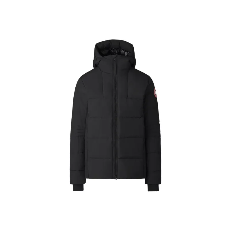 Canada Goose Hybridge Logo Patch Padded Coat-0