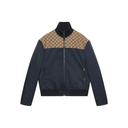 GUCCI Gg Canvas Zip up Jacket
