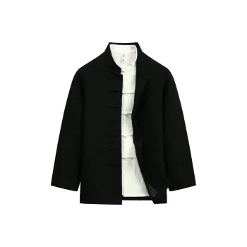XUANSHENG Jackets Coats Men's Black